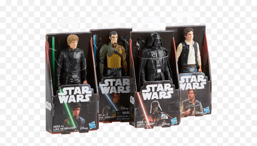 4 - Pack Star Wars 6inch Action Figures Emoji,Darth Vader Symbols Emoticon Facebook