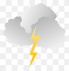 Thunderstorm - Clip Art Library Emoji,Emoji Thunderstorm