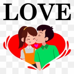 Download Love Stickers For Whatsapp Wastickersapp - Happy Kiss Day I Love You Emoji,Skype Hug Emoji