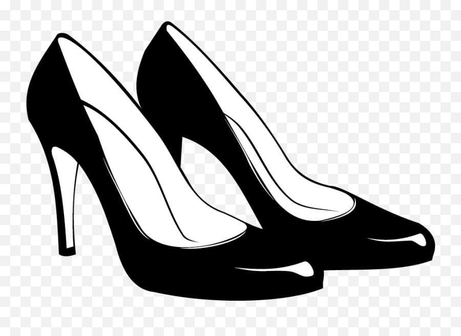 Heels Clipart Pair Heel Heels Pair - Female Shoes Vector Emoji,Emoji High Heels
