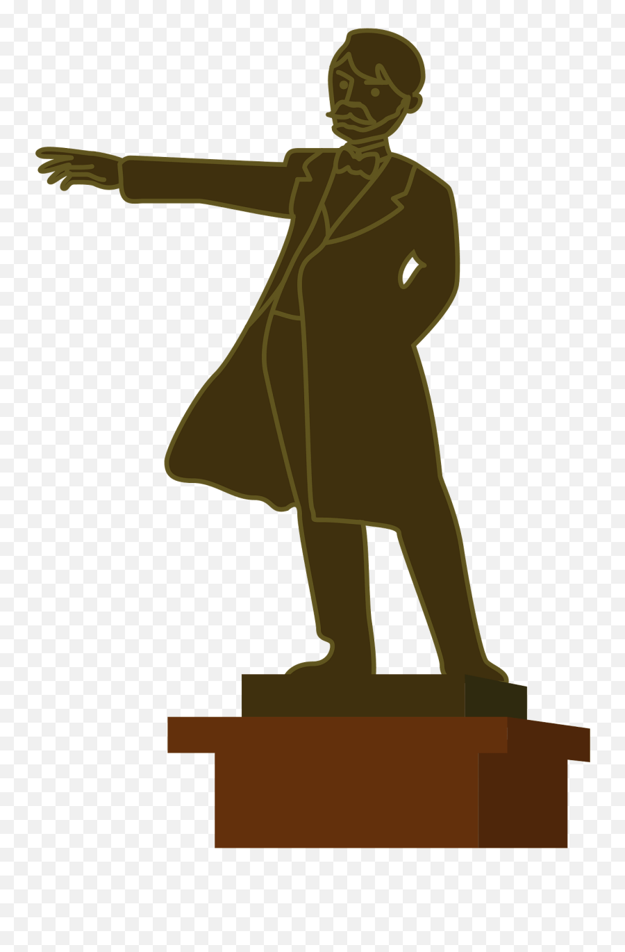 Statue Of Lewis Clark - Virginia Usa Clipart Free Download Emoji,Hawaii State Flag Emoji