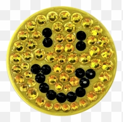 Bonjoc Happy Birthday Crystal Golf Ball Marker - Solid Emoji,Crystal Ball And Cookie Emoji Game