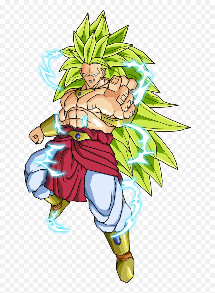 Dragon Ball Z Broly Png Transparent Png - Dbz Broly Legendary Super Saiyan 3 Emoji,Dragon Ball Z Emoji Android