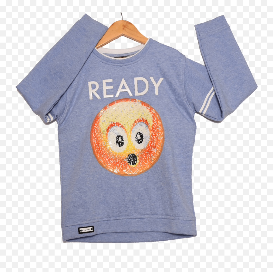 Ready T - Shirt Boys Short Sleeve Emoji,Emoticon Tshirts