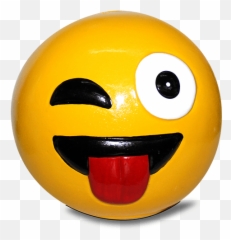 Cofre Emoji Cerâmica - Happy,Almofada De Emoji