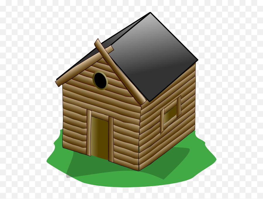 Clipart Houses Wood Clipart Houses - Clip Art For Wooden House Emoji,House Candy House Emoji Pop