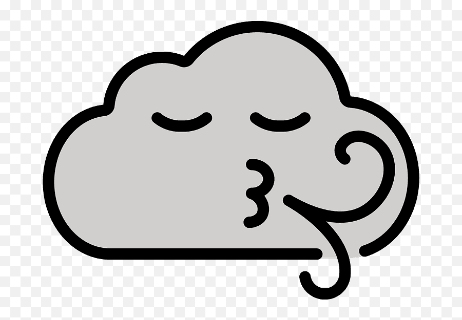 Wind Blowing Face - Emoji Meanings U2013 Typographyguru Wind Blowing Emoji,What Emojis Mean