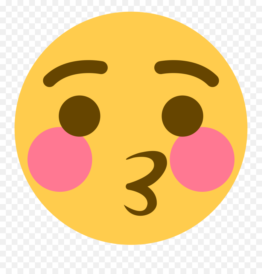 Kiss Png Text - Kissing Closed Eyes Emoji,Biting Lip Emoji