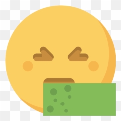 Puking Emoji Vector Svg Icon - Happy,Puking Emoji