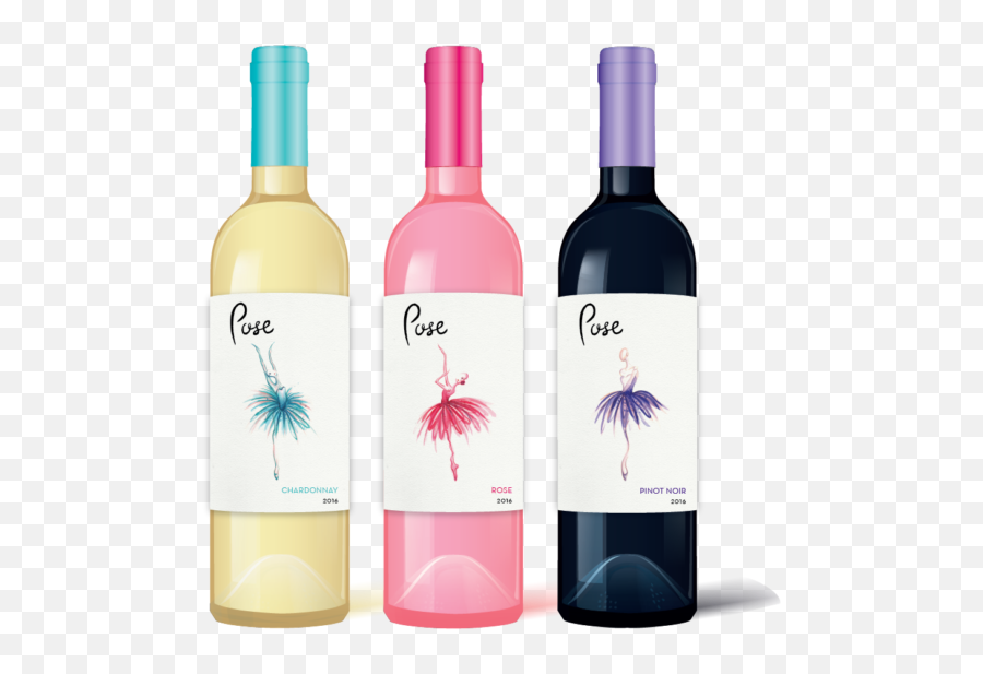 Pose Wine Packaging Ballet Dancer - Ballet Wine Label Emoji,Landowner Emoji