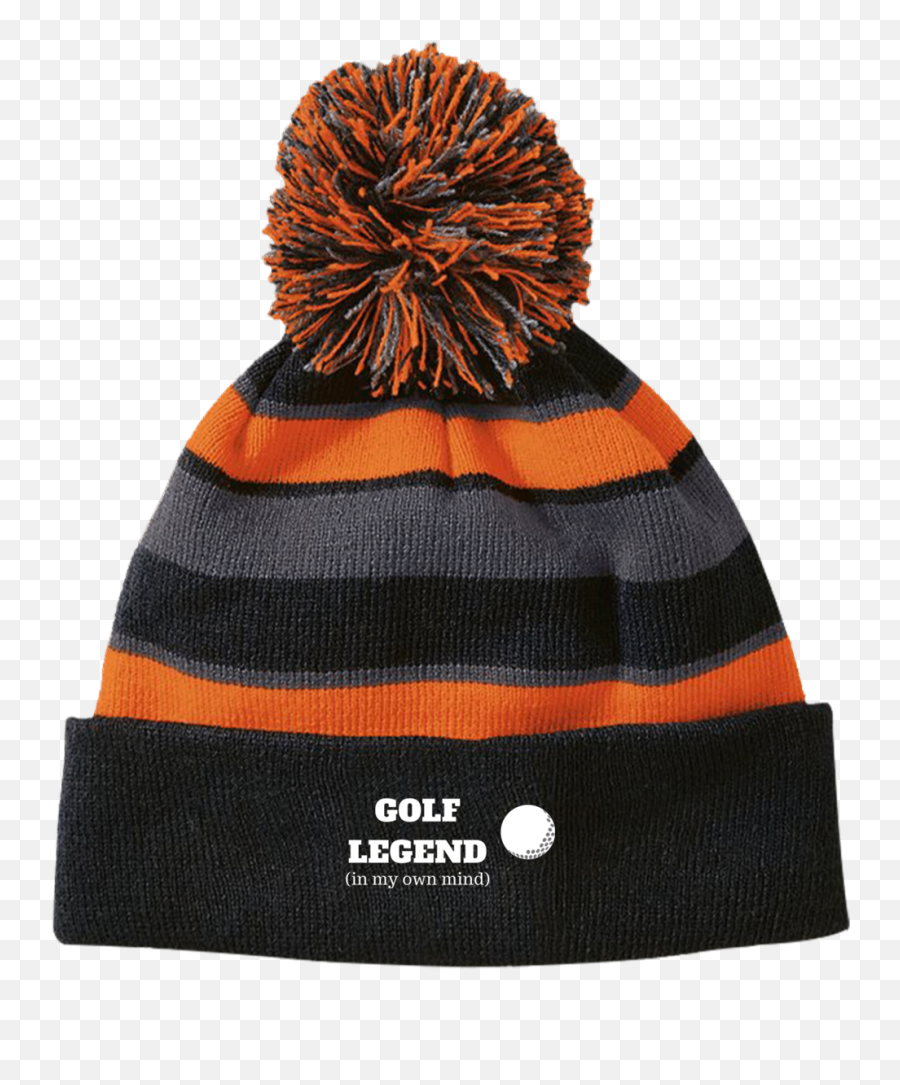 Golf Legend Holloway Striped Beanie - Beanie Emoji,Emoji Beanie Hats