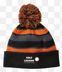 Golf Legend Holloway Striped Beanie - Beanie Emoji,Emoji Beanie Hats