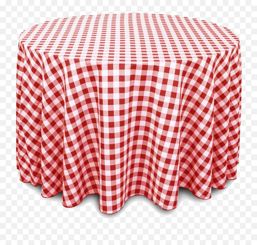 Table Linen - Table With Checkered Tablecloth Emoji,Emoji Table Cover
