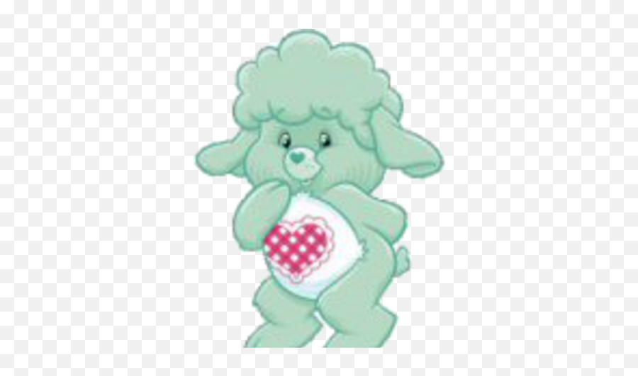 Gentle Heart Lamb Care Bear Wiki Fandom - Care Bears Wiki Characters Cousins Emoji,Sheep Emoticon Tumblr