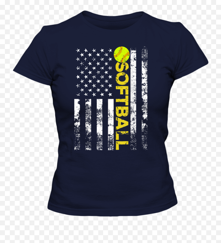 American Flag Softball Team Gift Womens - Softball American Flag Emoji,Girls Top Kids Unicorn Love Emojis Print T Shirt Tops & Legging