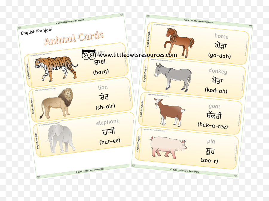 Free Japaneseenglish Dual Language Printable Early Years - Malay Words For Animal Emoji,Japanese Phrases For Emotions