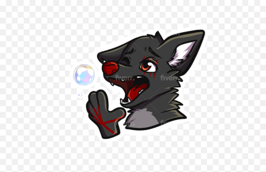 Make Custom Emojis Of You Or Your Character Pack 1 By - Fictional Character,Red Wolf Emojis