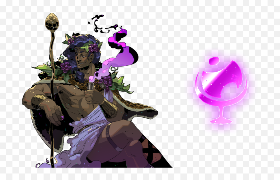 All God Symbols In Hades Allgamers - Dionysus Hades Emoji,Purple Heart Emoticon Numberpad