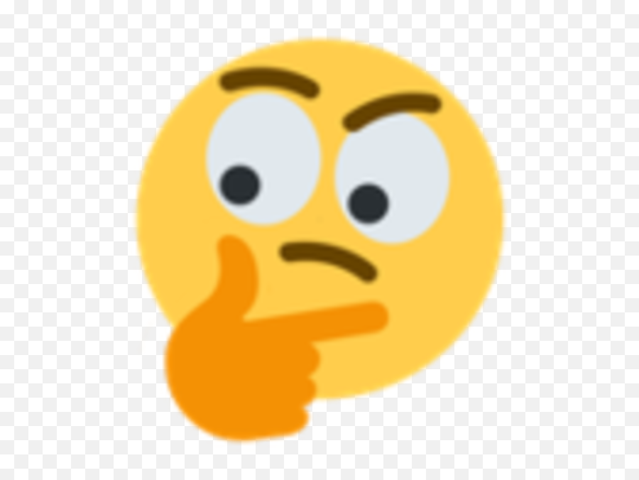 Thinking Emoji Meme Transparent - Thinking Emoji Meme Transparent,Emoji Meme