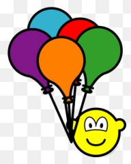 Party Balloons Buddy Icon Png - Balloons Emoticon Emoji,Party Emoticons Free
