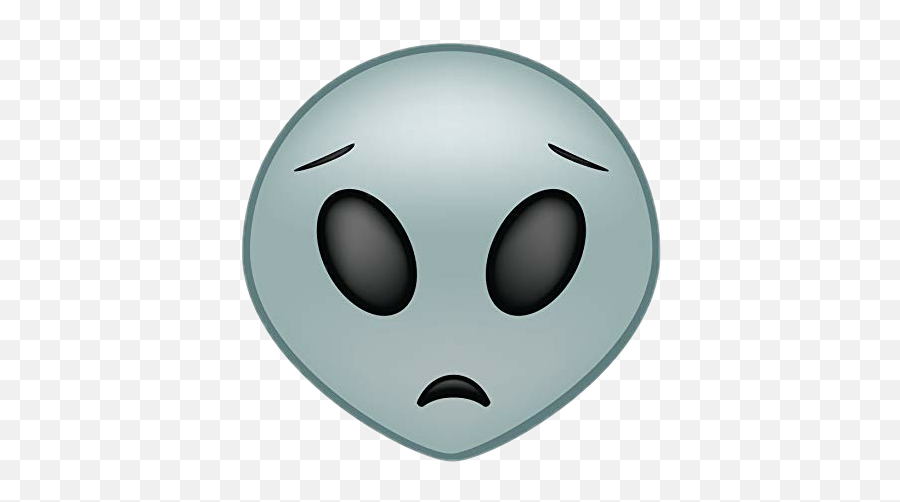 Emoji Alien Aliens Sticker By Um Kookie Qualquer - Dot,Sad Ie Emoticon