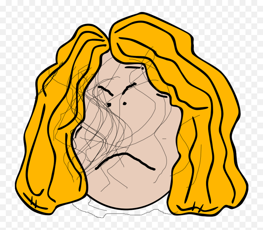 Eye Clipart Free Download Transparent Png Creazilla - Clipart Blonde Hair Cartoon Emoji,Emotions Facial Expressions Girl