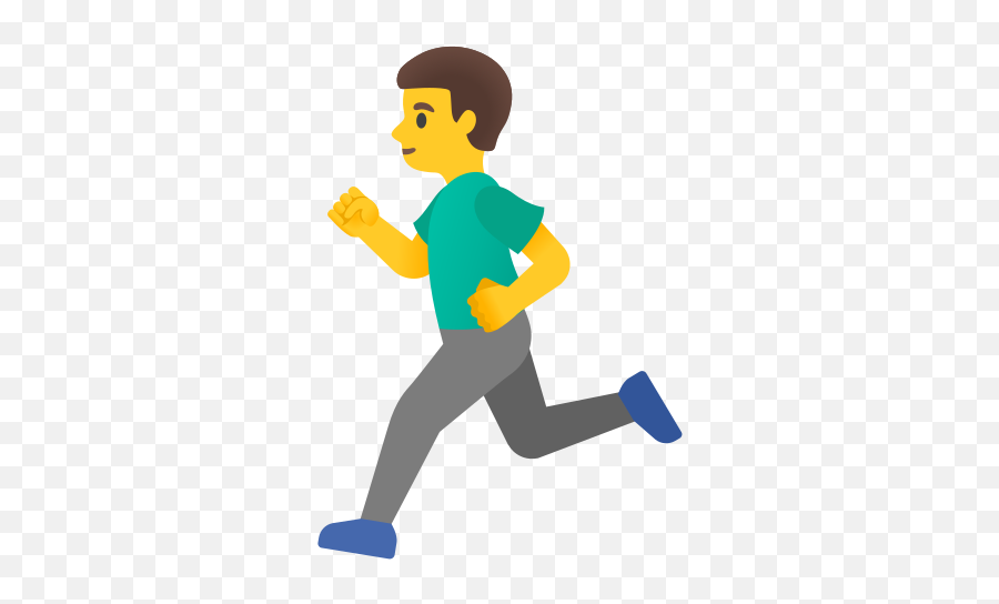 Man Running Emoji - Man Running Emoji,Emojis De Hombre.