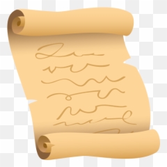 Emoji Parchemin Papier Ancien À - Emoji De Pergamino,Douche Emoji