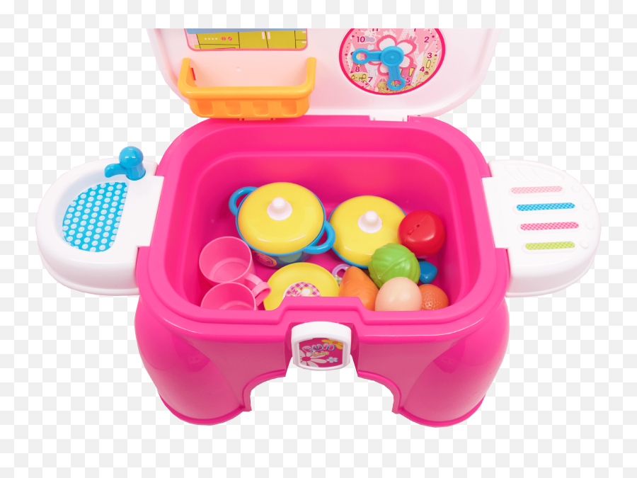 Techege Cooking Kitchen Play Set Toys Stool For Kids Portable U0026 Convertible With Multiple Uses - Play Emoji,Emotion Mirror Toy For Toddler