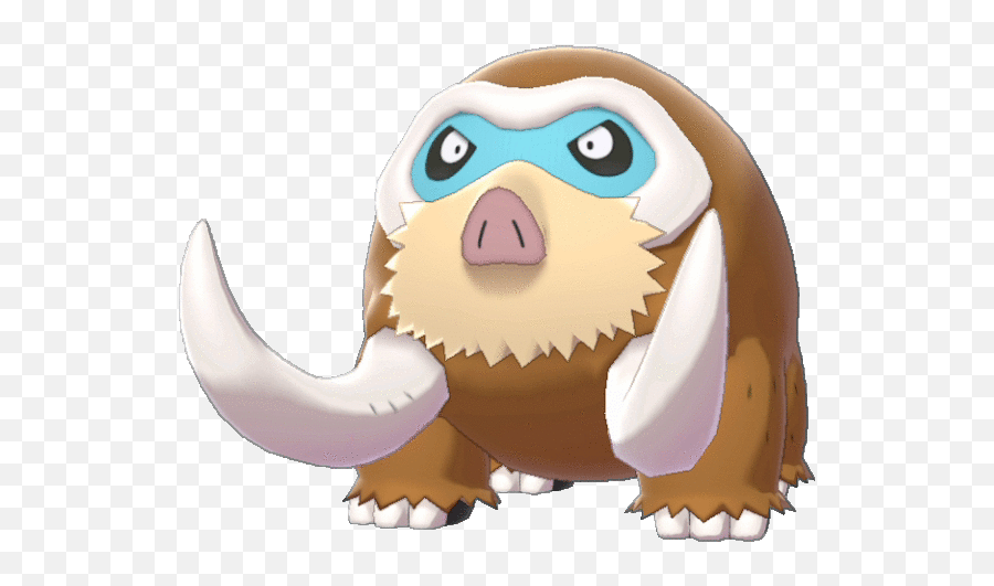 Sprites Animados De Pokémon Pokémon Espada Y Pokémon - Shiny Mamoswine Emoji,Emoticon Gif Pelicula