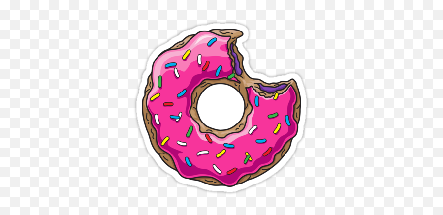 You Canu0027t Buy Happiness But You Can Buy Donutsu0027 Sticker By - Aesthetic Stickers Donut Emoji,Basketball Donut Coffee Emoji