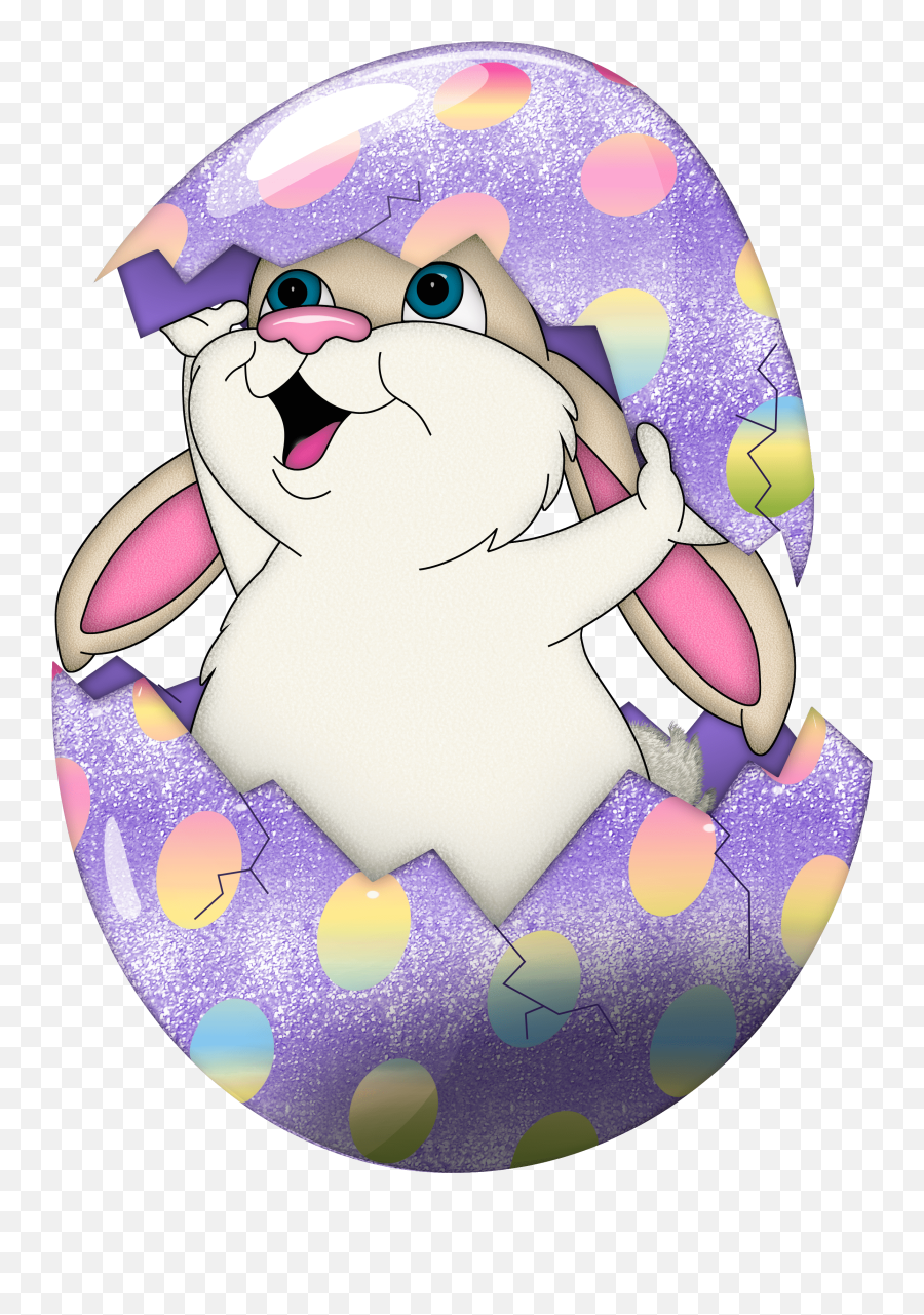 Pascua Rabbit Egg Colors Sticker - Transparent Background Easter Clipart Transparent Emoji,Rabbit Egg Emoji