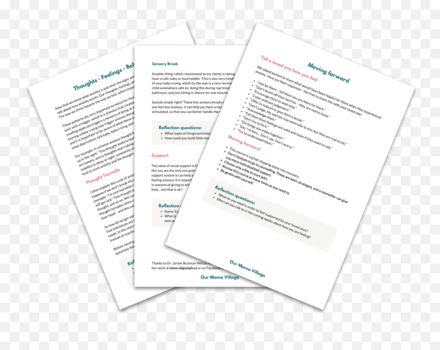 Course Calming Anxiety In Motherhood - Our Mama Village Emoji,One Script Many Emotions