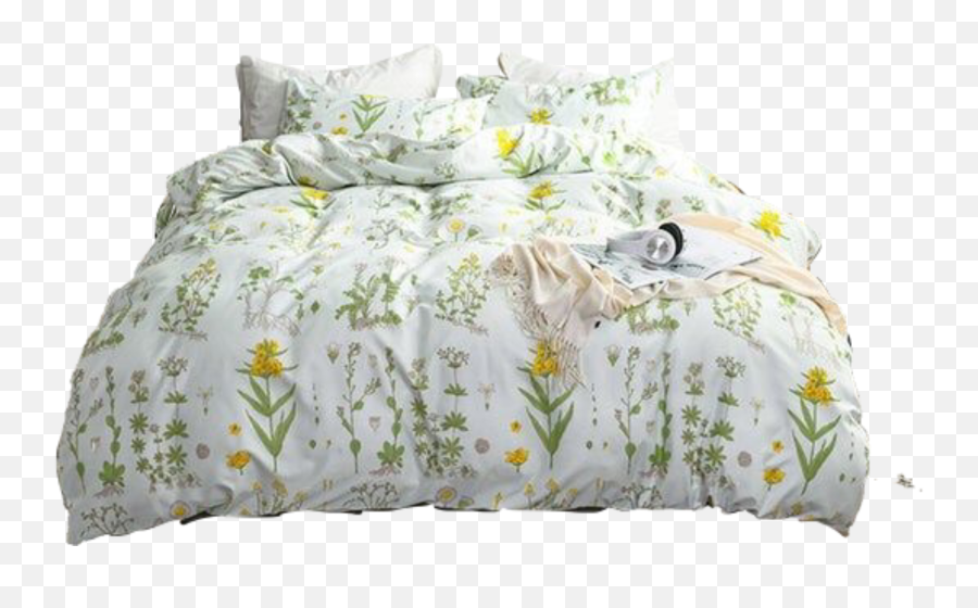 Ikea Flower Bedsheets Bed Sticker - Duvet Cover Emoji,Emoji Bedding Queen