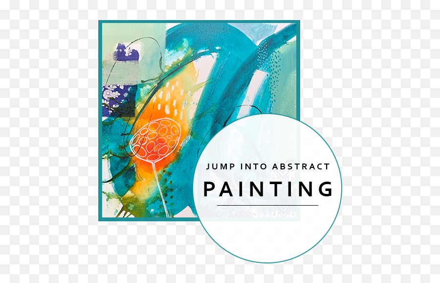 Online Courses - Tracy Verdugo Jump Into Abstract Painting Emoji,Abstract Emotion Painting