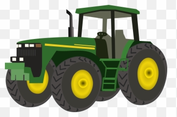 Tractor Clipart - Clipart John Deere Tractor Png Emoji,John Deere Emoji