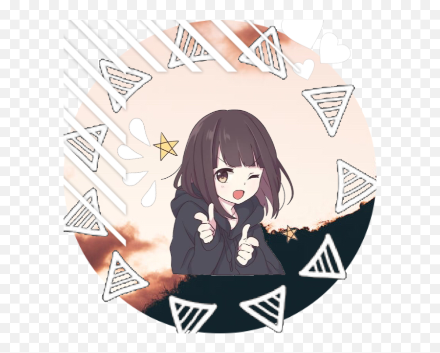 Anime Girl Transparent Png - Anime Girl Pfp Emoji,Sleepy Flower Girl Emoji