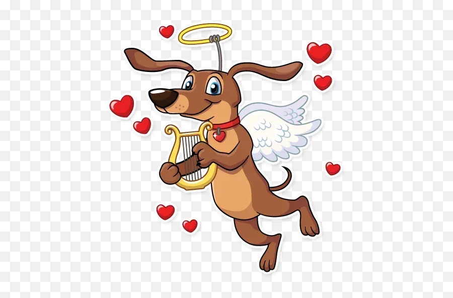 Love Stickers For Whatsapp Page 12 - Stickers Cloud Cupid Dog Stickers Telegram Emoji,Gaysper Emoji