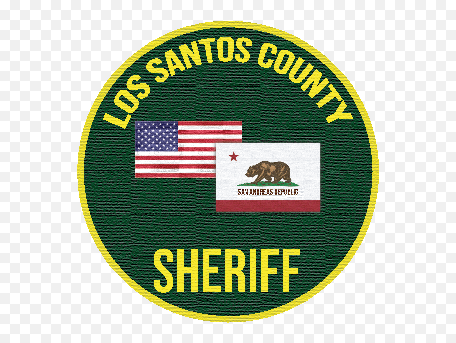 Lcso Patch - Scripts Misc Gtapolicemods California State Flag Emoji,Emoji Sheriff