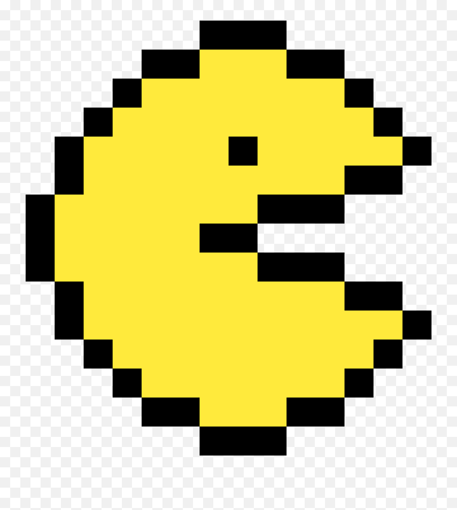 Pixilart - Pacman By Anonymous Coin Pixel Art Emoji,Facebook Emoticons Pacman