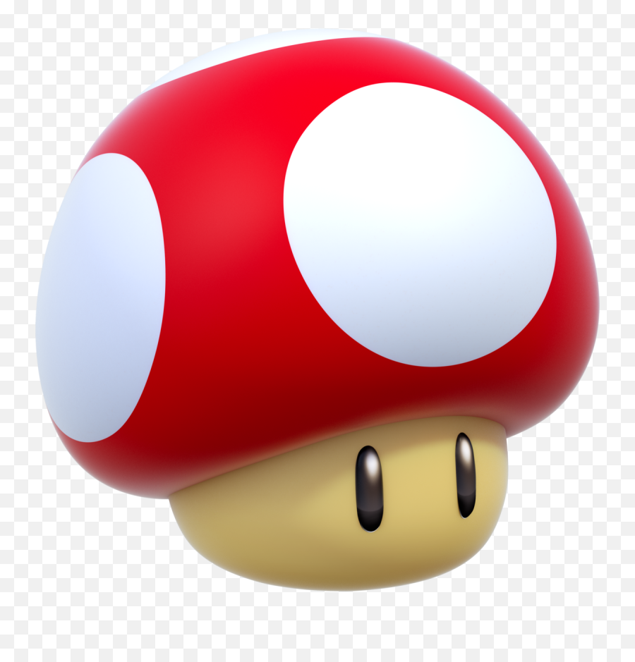 The Mushrooms In Mario Games Have Eyes - Super Mario Mushroom Emoji,Mario Mushroom Emoticon