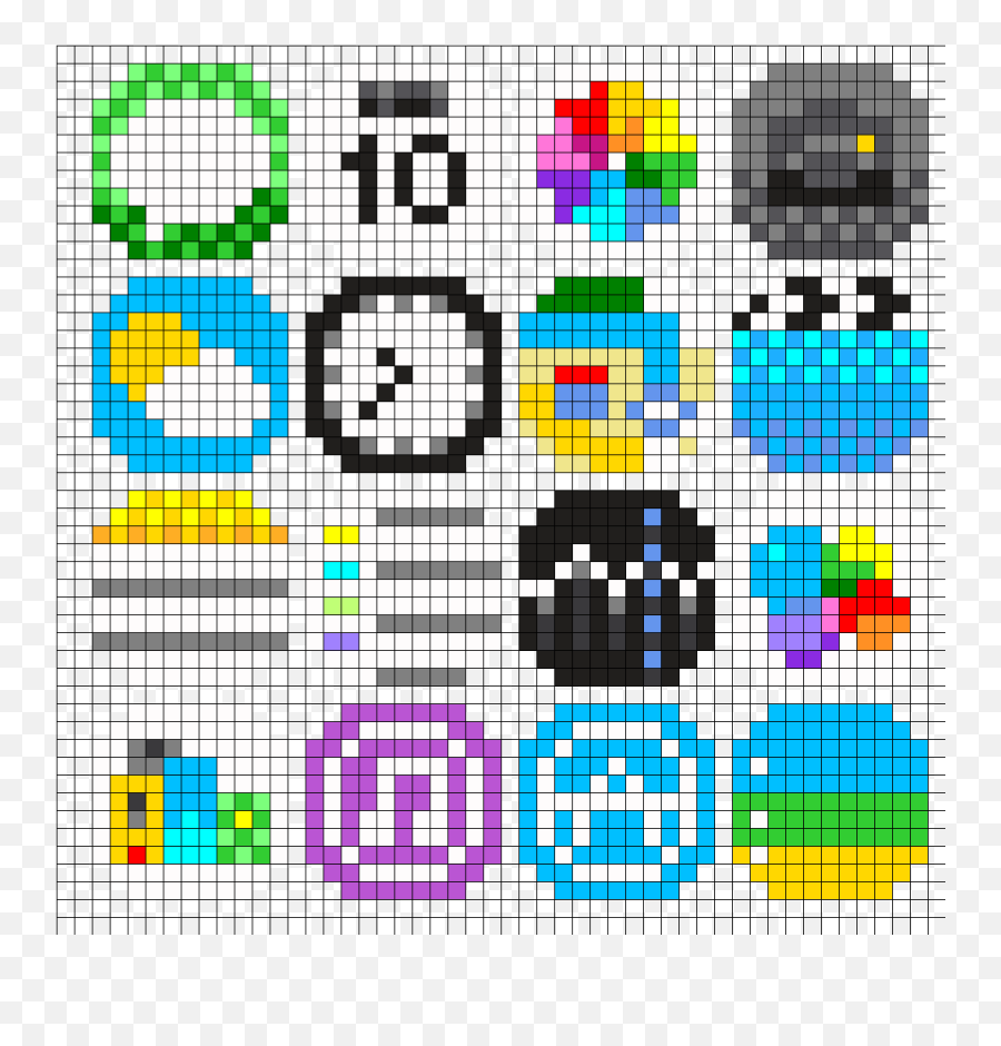 160 Crochet Logo Graphs Ideas - Apps I Perler Emoji,Cutecraft Emojis