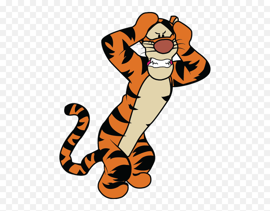 Tigger Png Official Psds - Angry Tiger From Winnie The Pooh Emoji,Tigger Emojis
