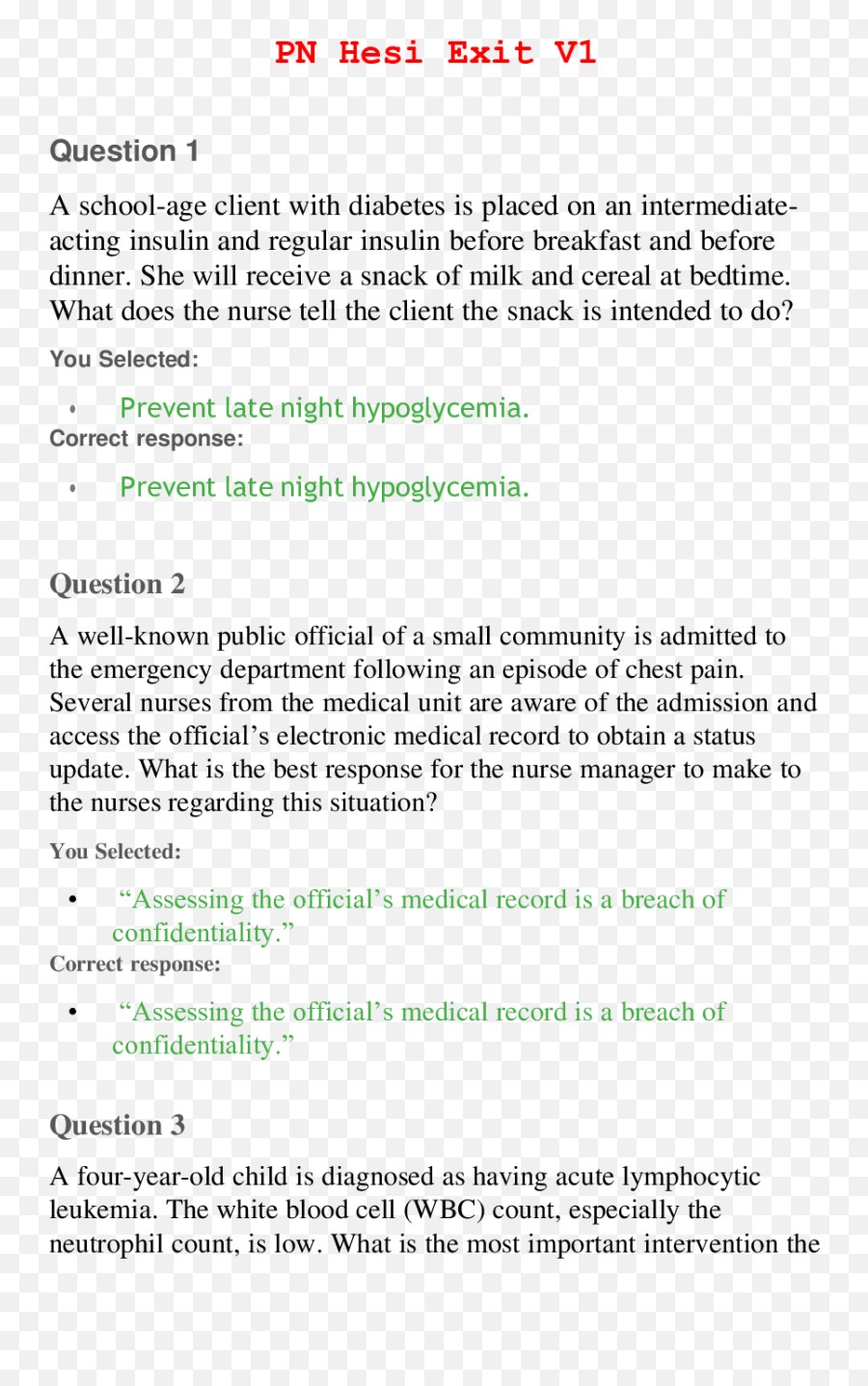 2020 Pn Hesi Exit V1 Questions And Answers Latest Solved - Document Emoji,Intense Emotions And Nose Bleeds Borderline Personality Disorder