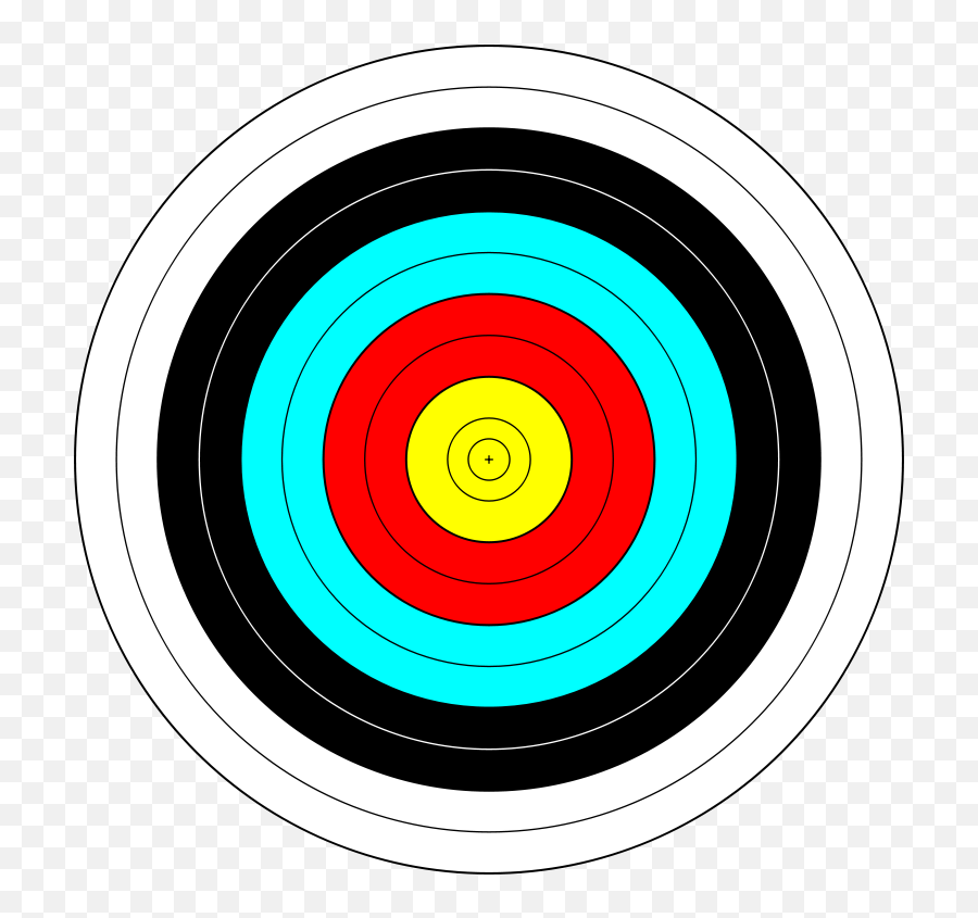 Size Archery Target Clipart - Archery Target Clipart Emoji,Printables Targeting Emotions