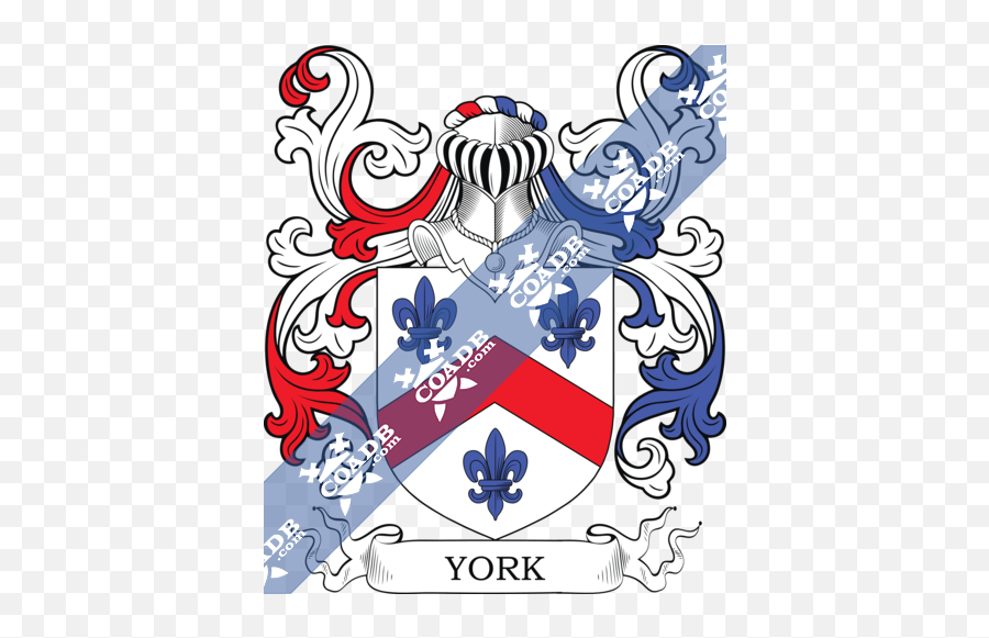 York Family Crest Coat Of Arms And - Piers Coat Of Arms Emoji,Piques + Jerry Purpdrank Like Emoticon