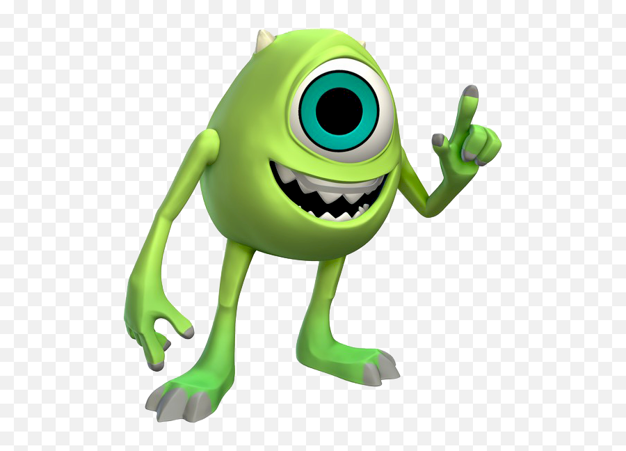 Mike Witkowski Monsters Inc Clipart - Clipart Monster Emoji,Mike Wazowski Kawaii Emoticon