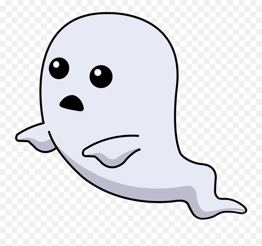 Transparent Png Ghost Clipart Png - Clip Art Library Cartoon Ghost Png Emoji,Old Man Boy Ghost Emoji
