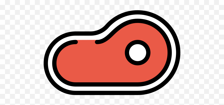 Cut Of Meat Emoji - Bife Emoji,Meat Emoji
