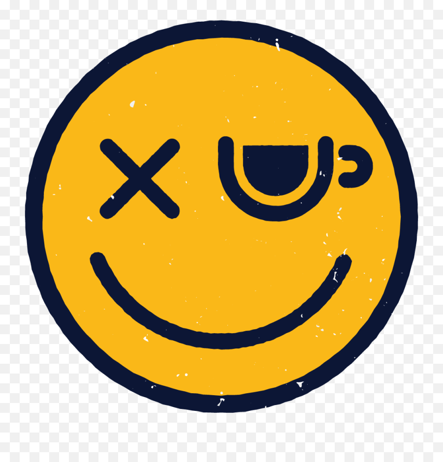 General 2 U2014 Logojojo - Folly Coffee Emoji,Labeled Emoticon Black And White Image